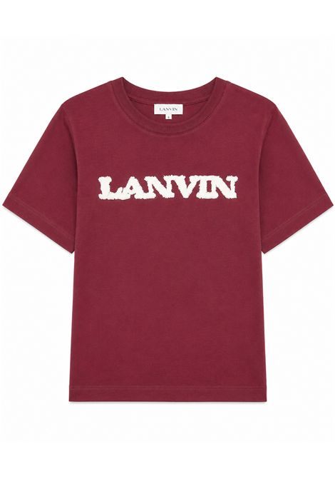 T-shirt con ricamo LANVIN KIDS | N30397955